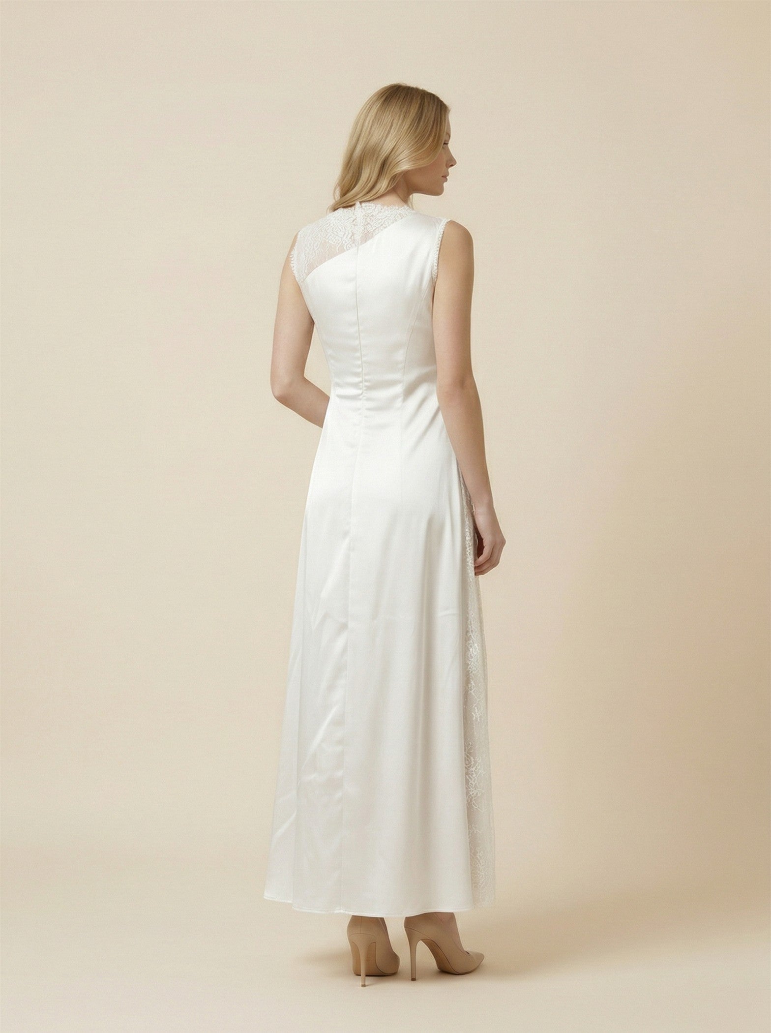 The Juliette Satin Maxi Dress