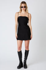 My Own World Satin Mini Dress