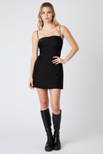 My Own World Satin Mini Dress