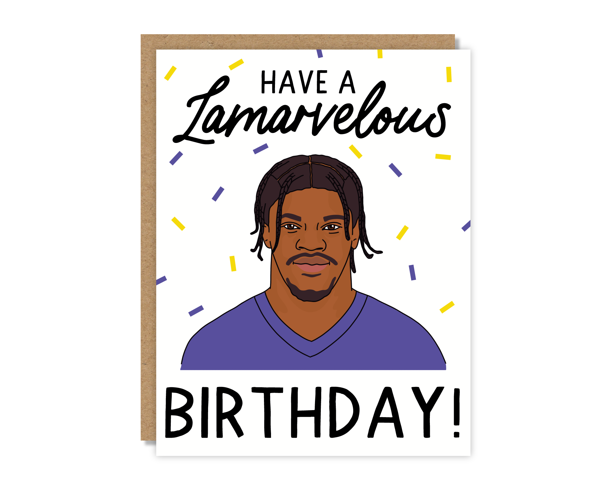 Have a Lamarvelous B-day!  Birthday Card