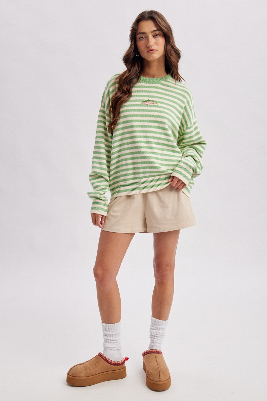 The Fisherman Stripe Knit Sweater