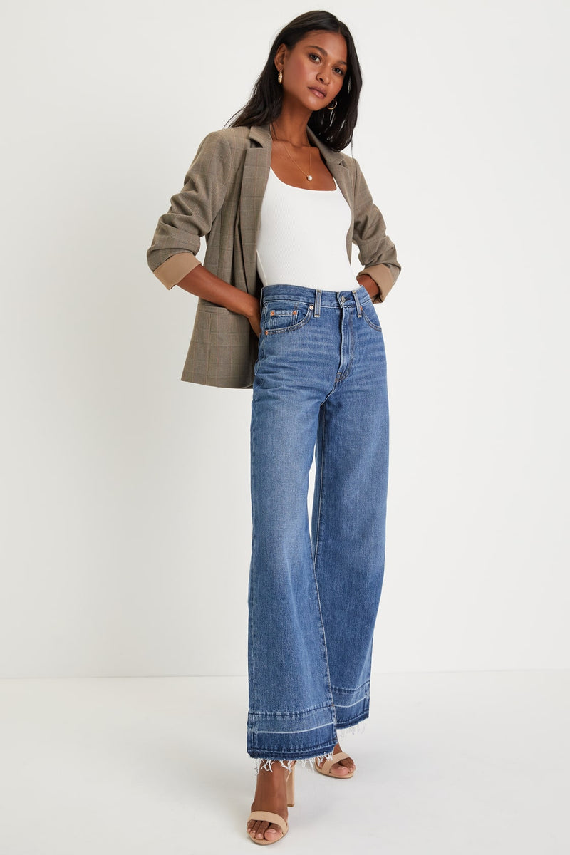 Levi's Ribcage Wide Leg Jean