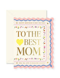 Best Mom Greeting Card