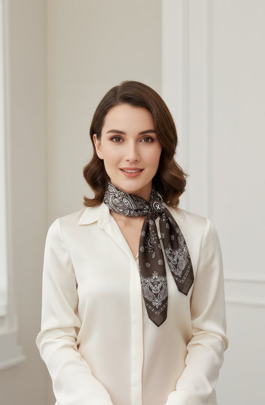 Maison Herringbone Scarf