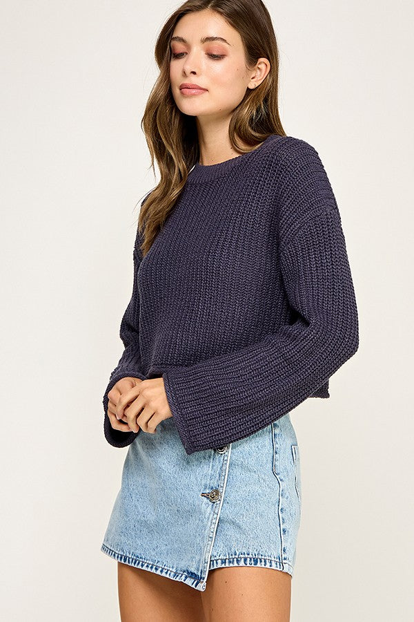 Château Waffle Knit Sweater