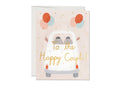 Away They Go Wedding Card