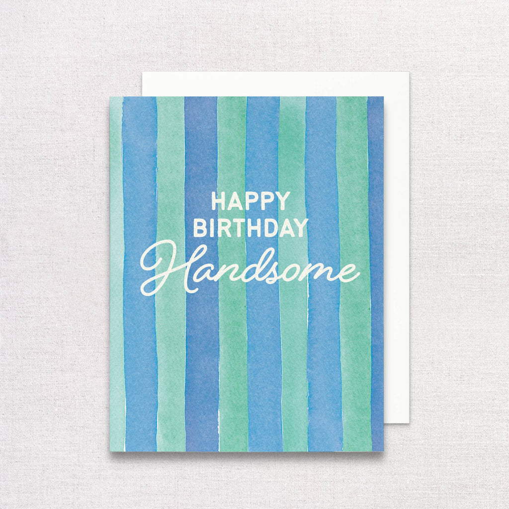 Happy Birthday Handsome Birthday Card