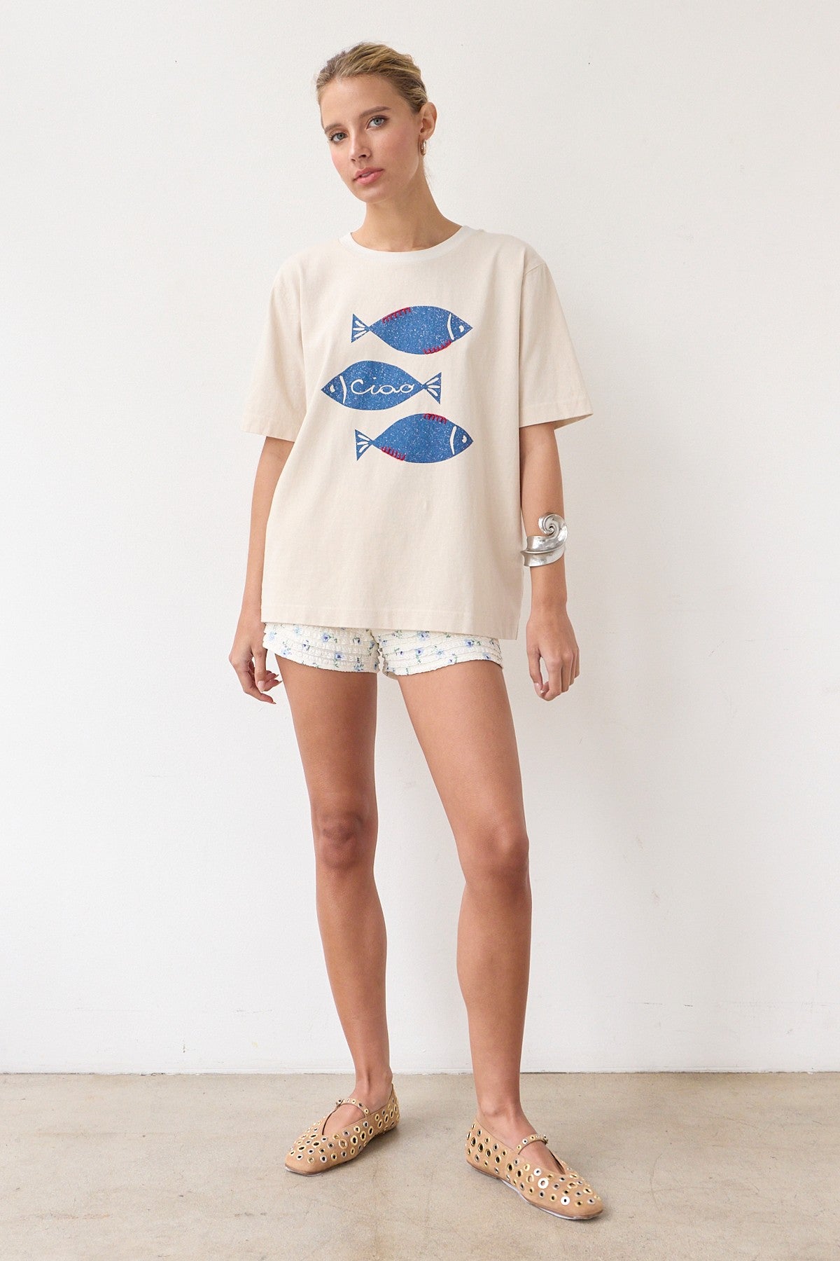 Catch of the Day Stitch Tee