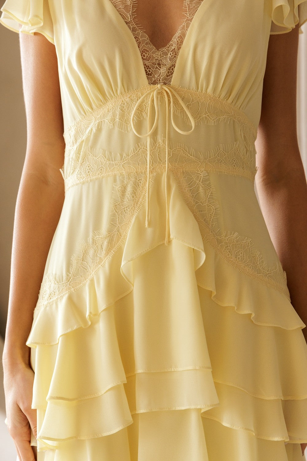 The Sweet Escape Ruffle Midi Dress