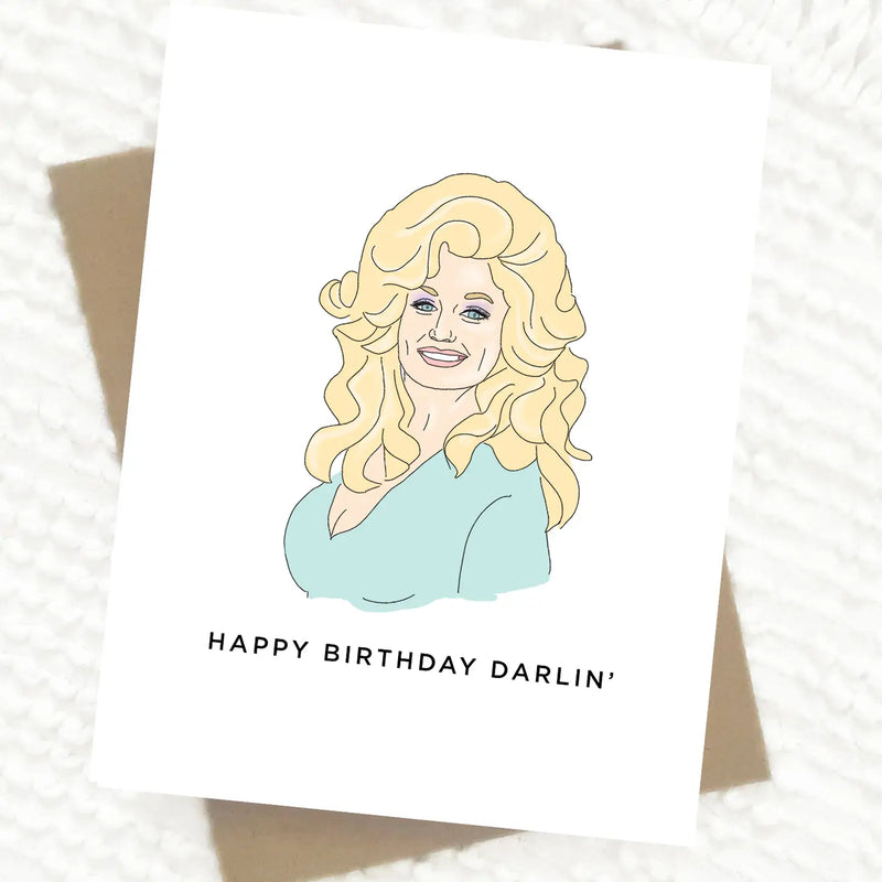 Dolly Happy Birthday Darlin’ Card