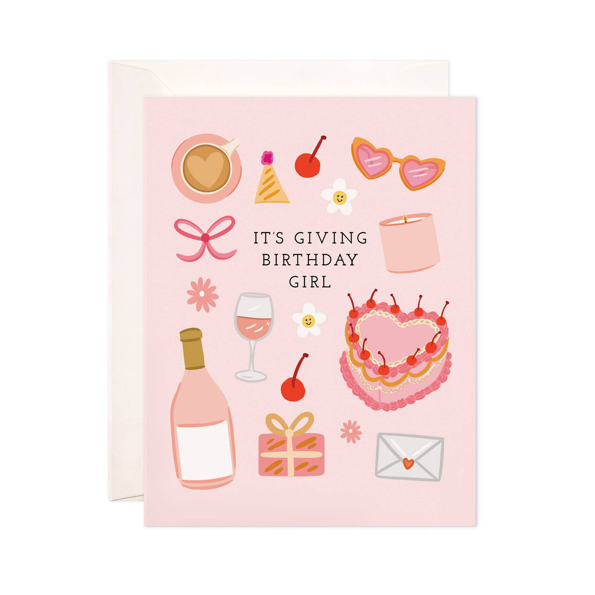 It's Giving Birthday Girl Birthday Card