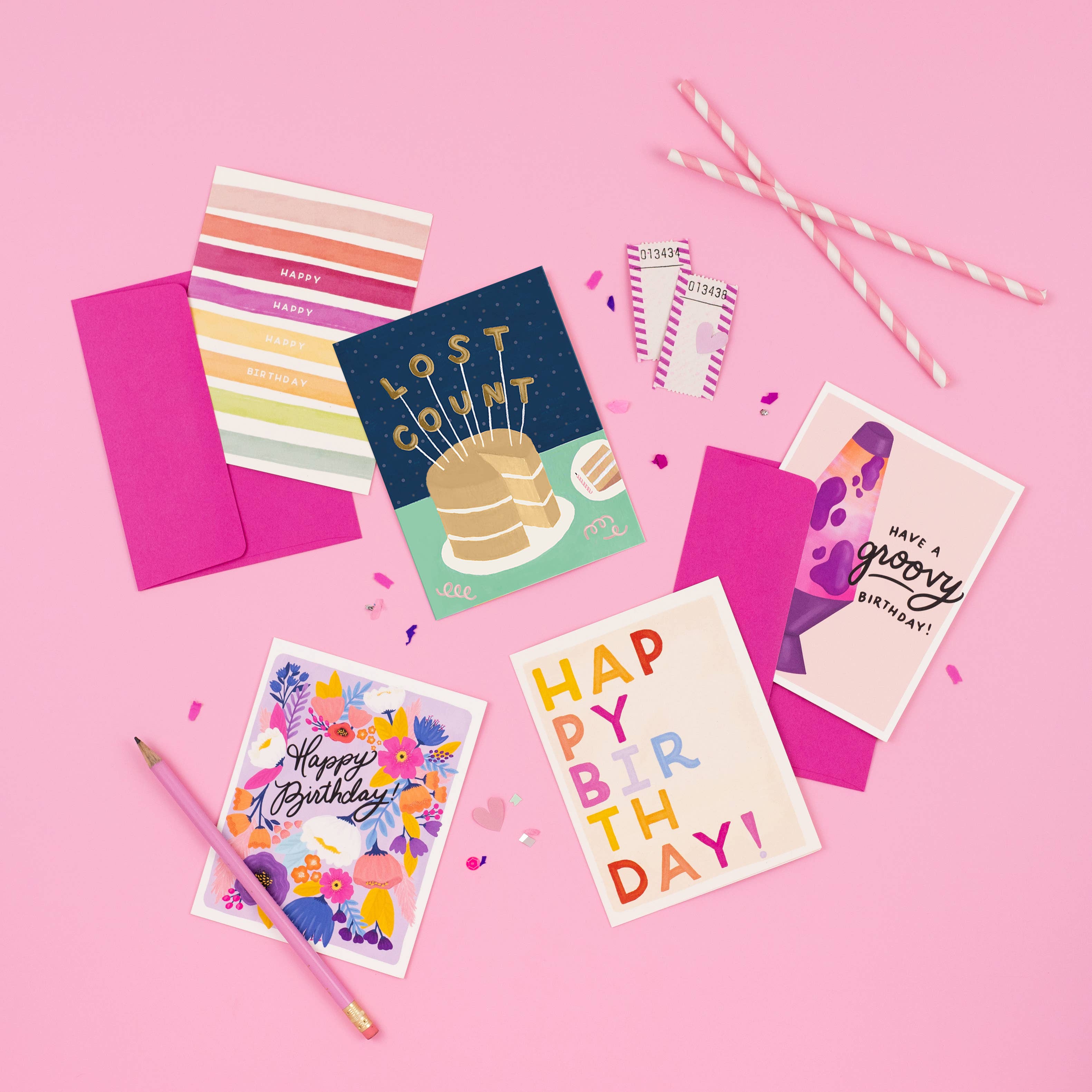 Lost Count Birthday Card