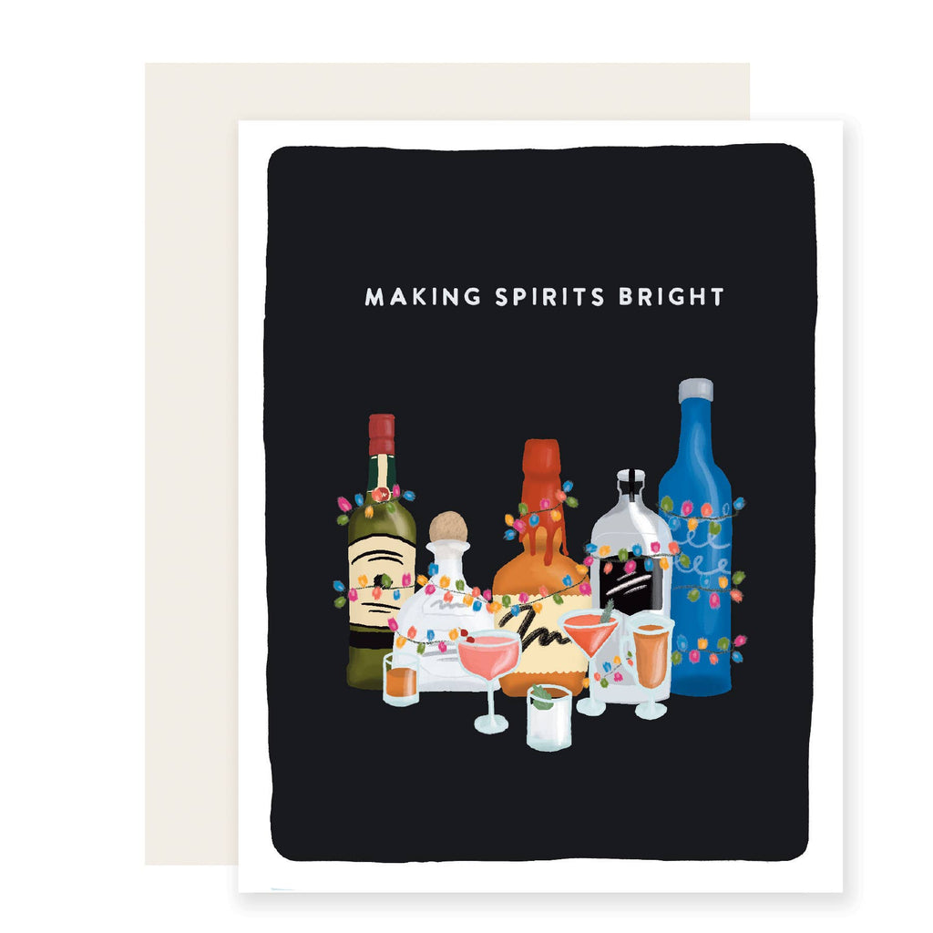 Making Spirits Bright Greeting Card