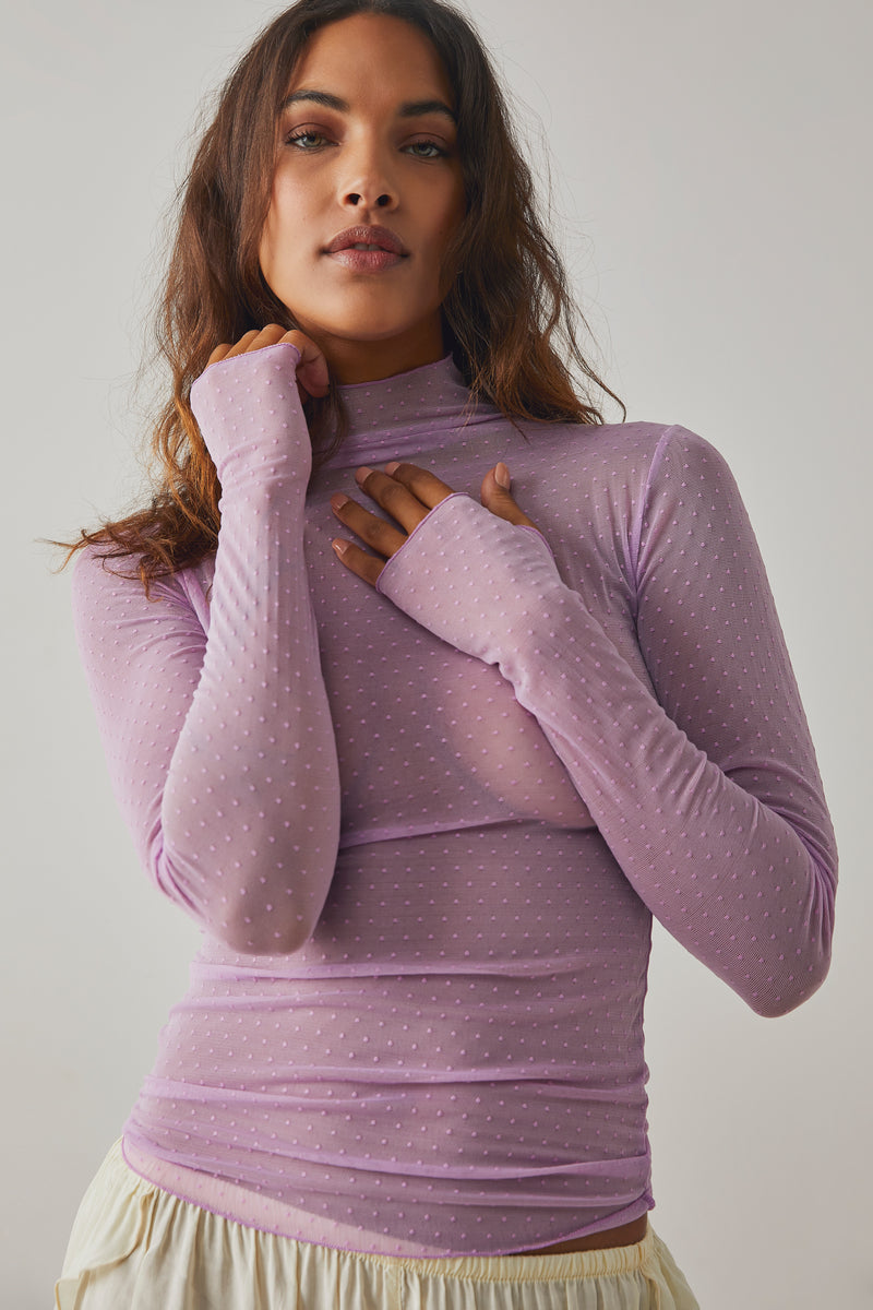 Free People On The Dot Layering Top