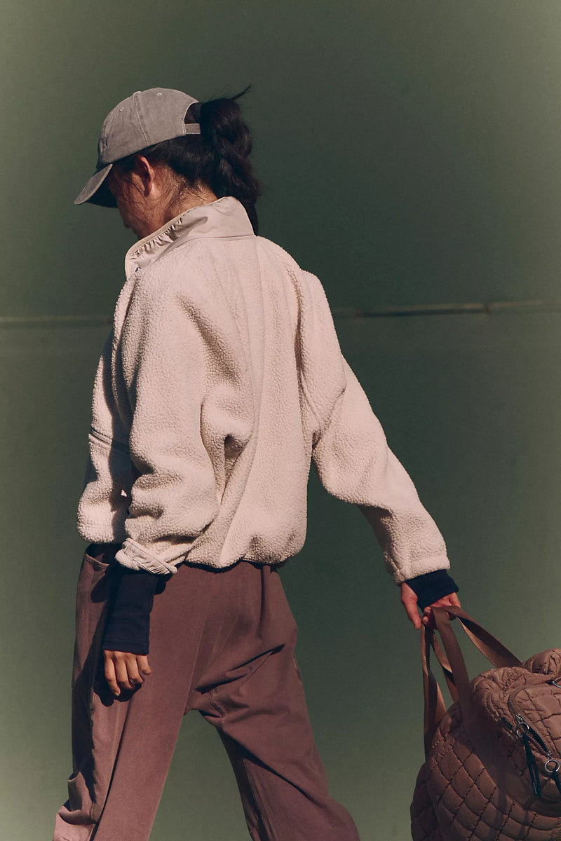 Free People Hit The Slopes Fleece Jacket