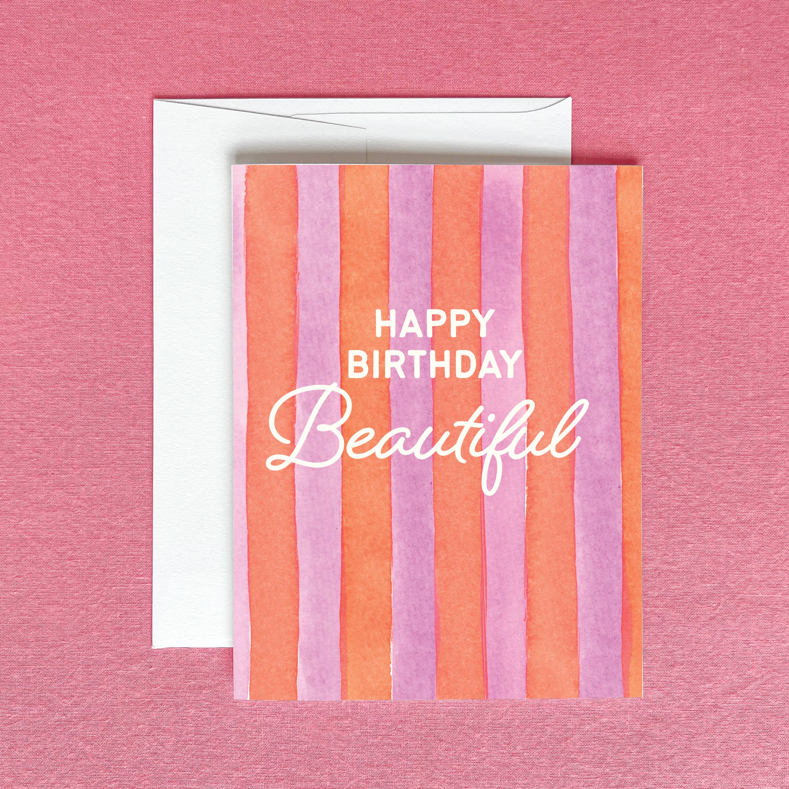 Happy Birthday Beautiful Birthday Card