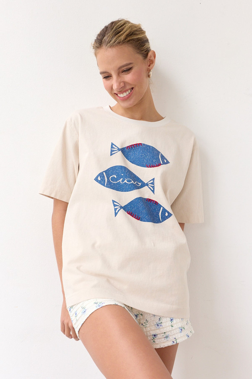 Catch of the Day Stitch Tee