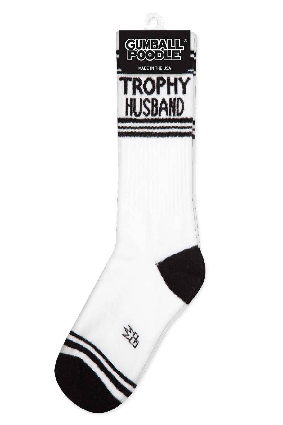 Trophy Husband Gym Crew Socks