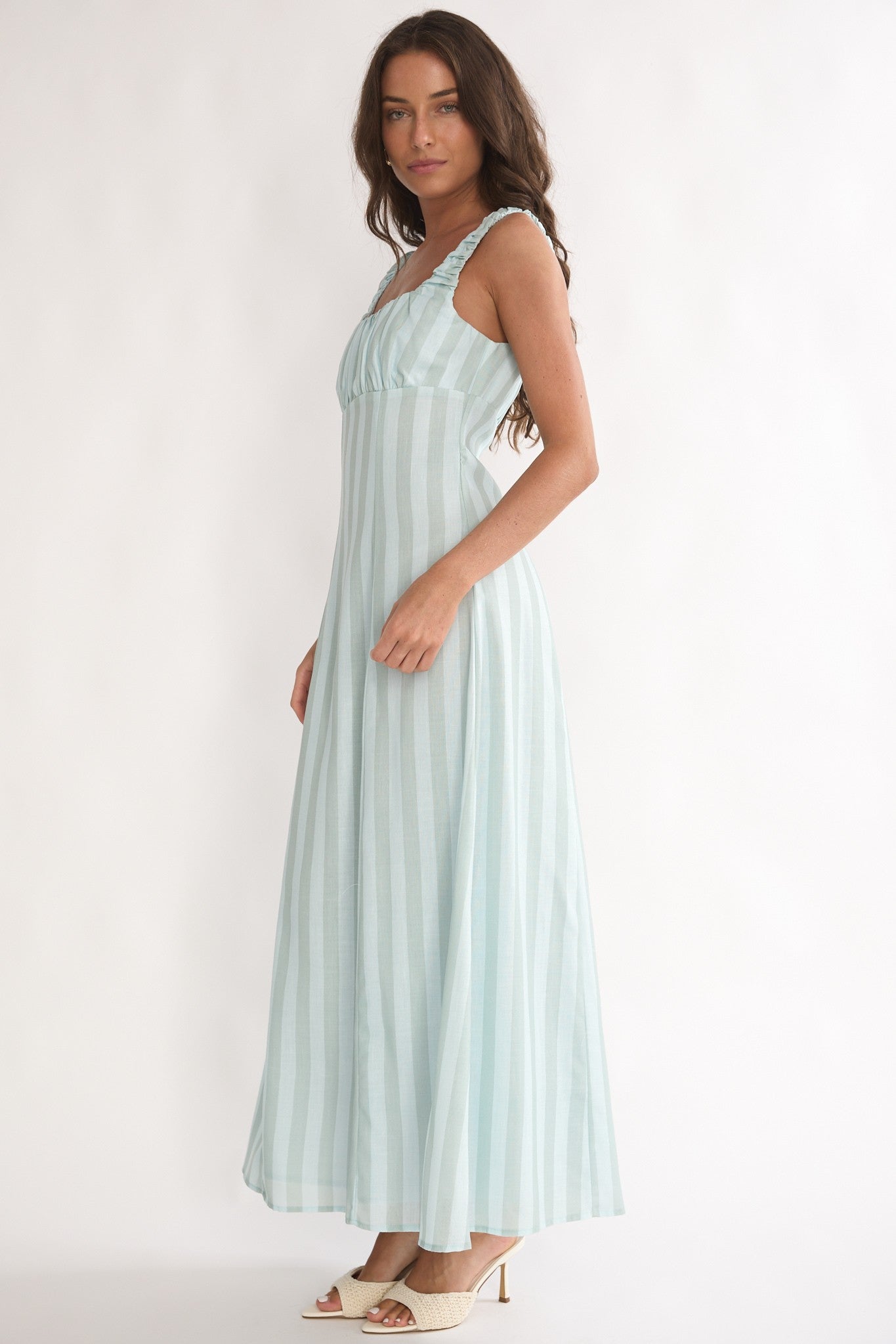 The Newport Stripe Maxi Dress