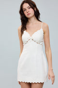 Sunny Stroll Linen Mini Dress