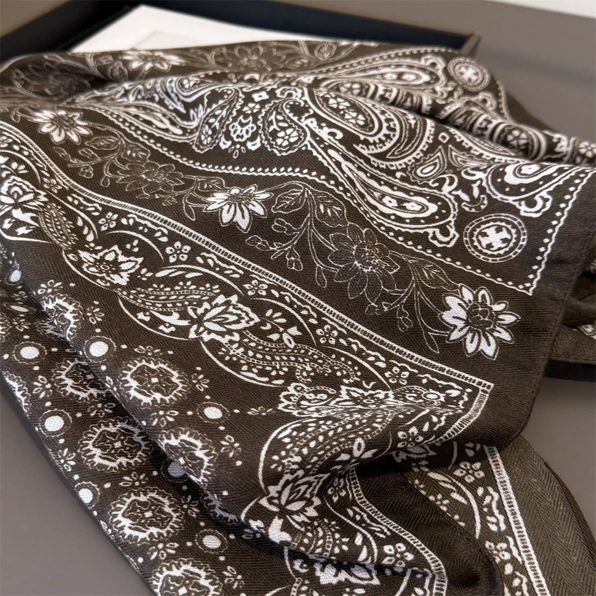 Maison Herringbone Scarf