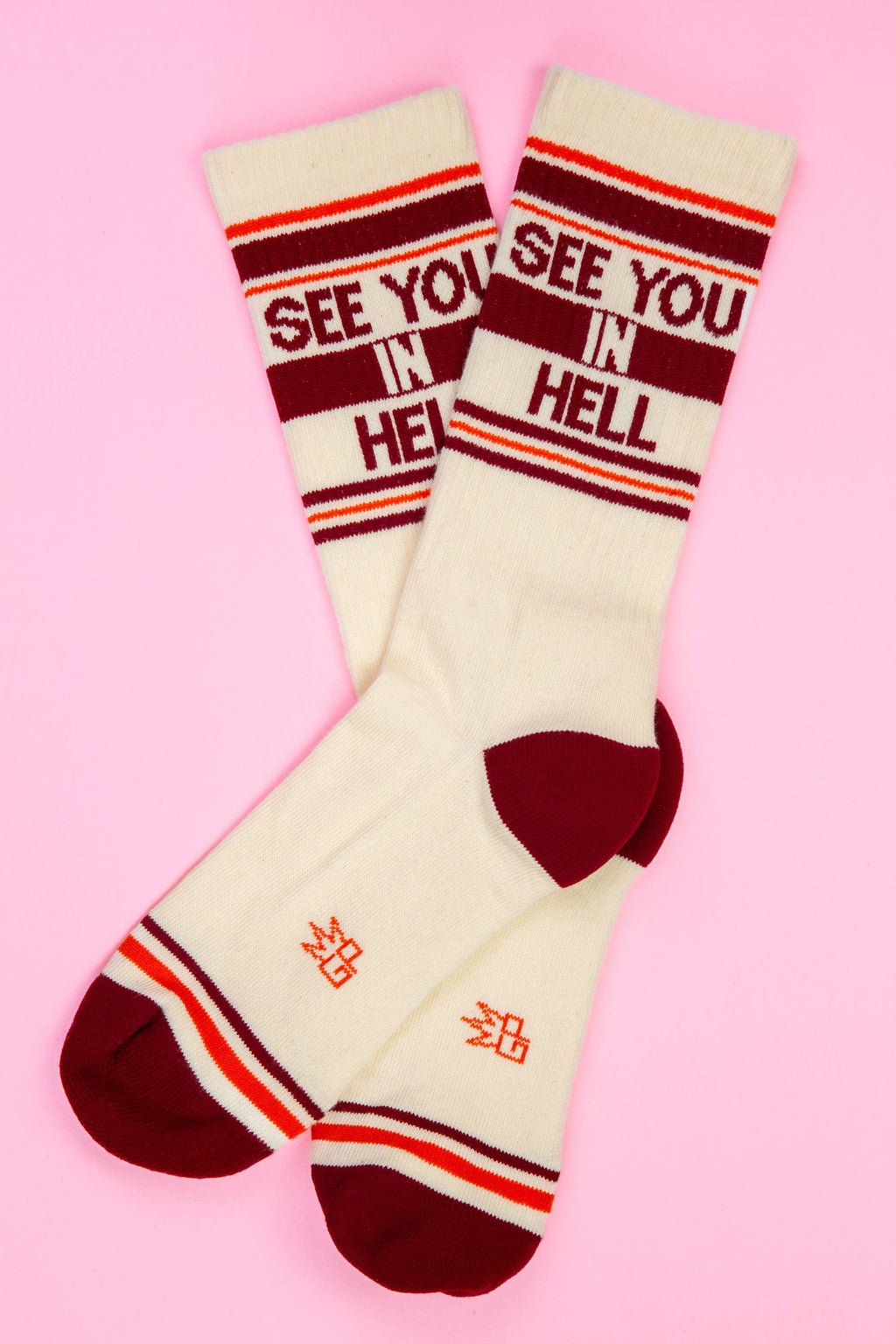 See You in Hell Gym Crew Socks