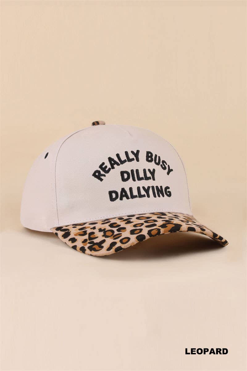 Dilly Dally Two Tone Snapback Hat