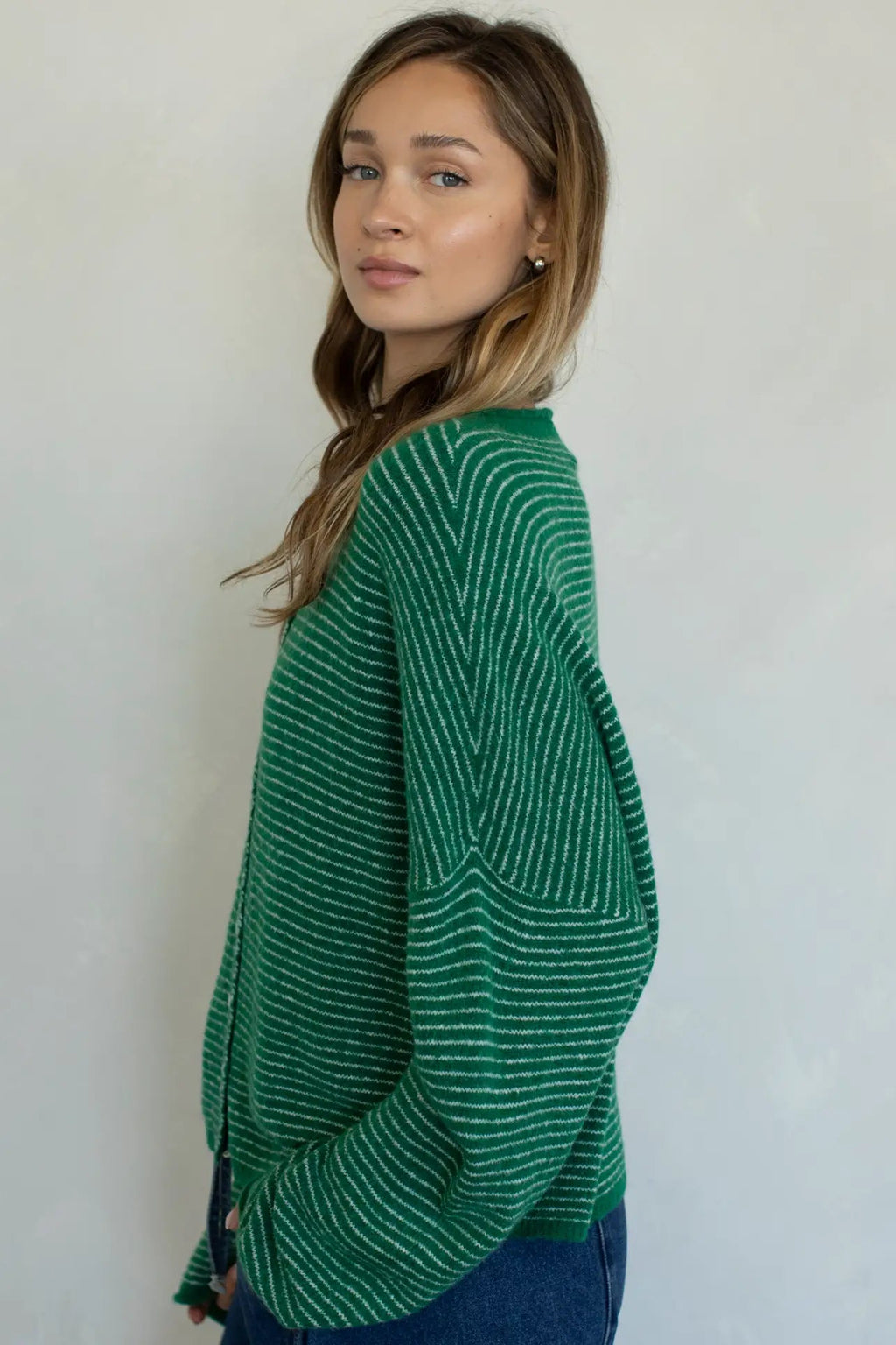 Piper Pin Striped Cardigan