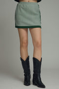 The Tennis Club Gingham Skirt