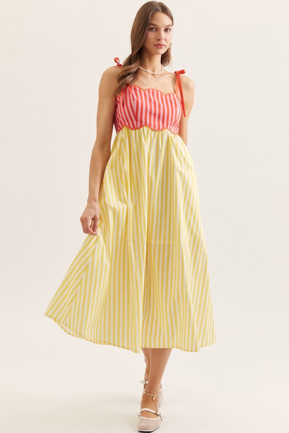 Weekend on the Coast Midi Dress