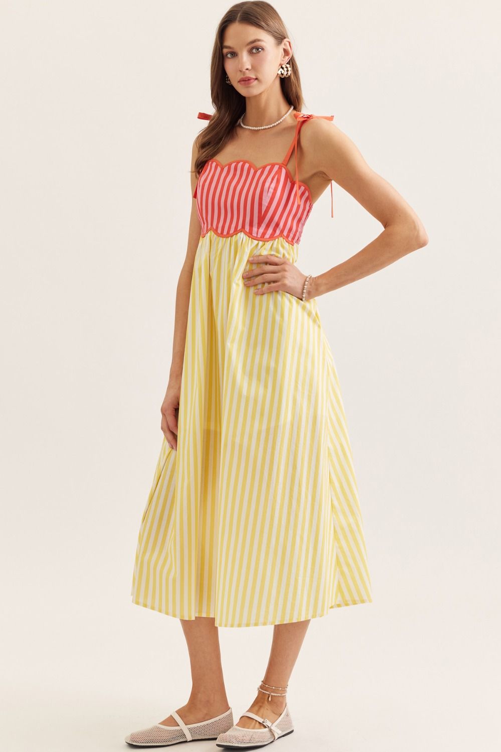 Weekend on the Coast Midi Dress