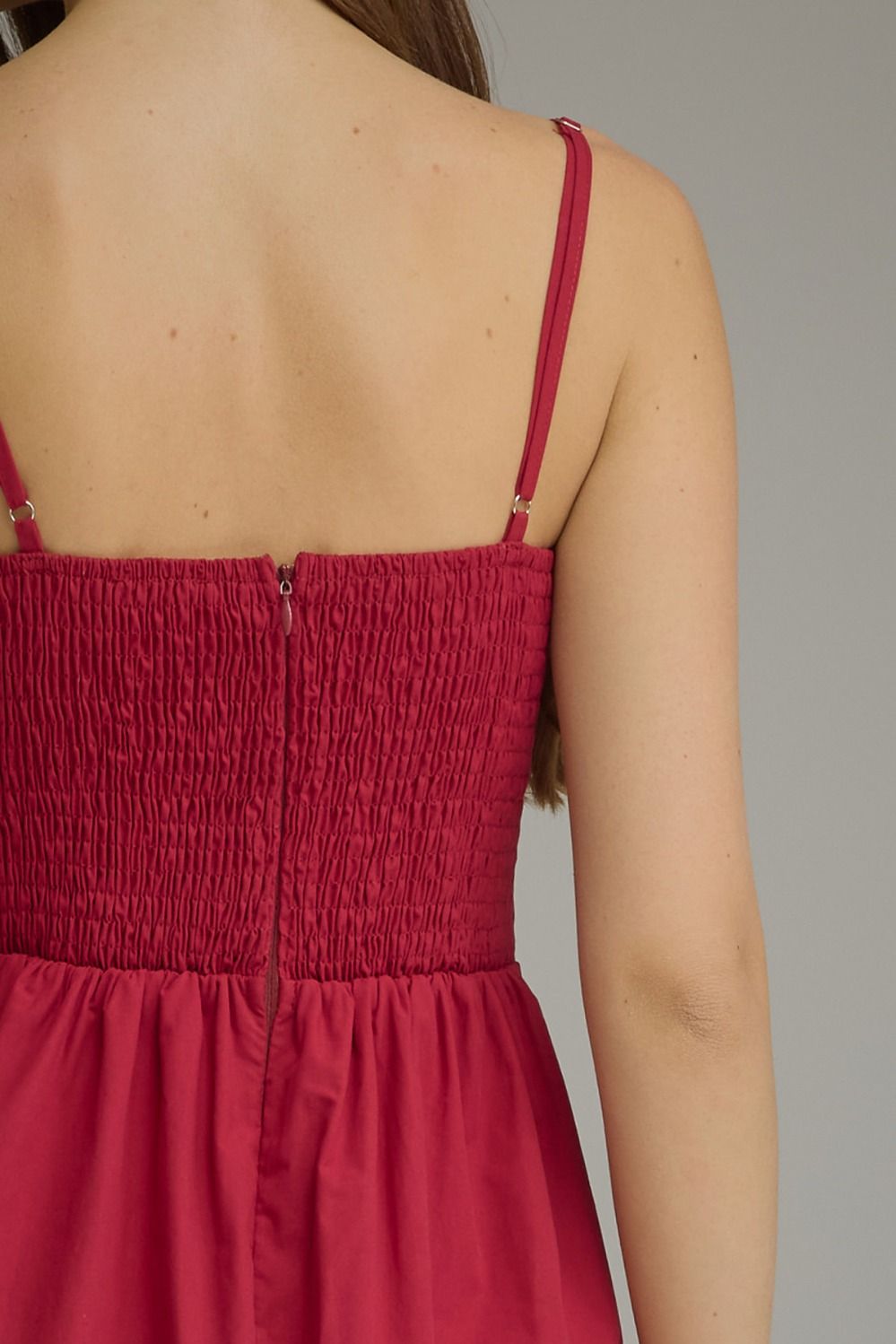 The Charlotte Pleated Midi Dress