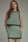 The Tennis Club Gingham Tank Top