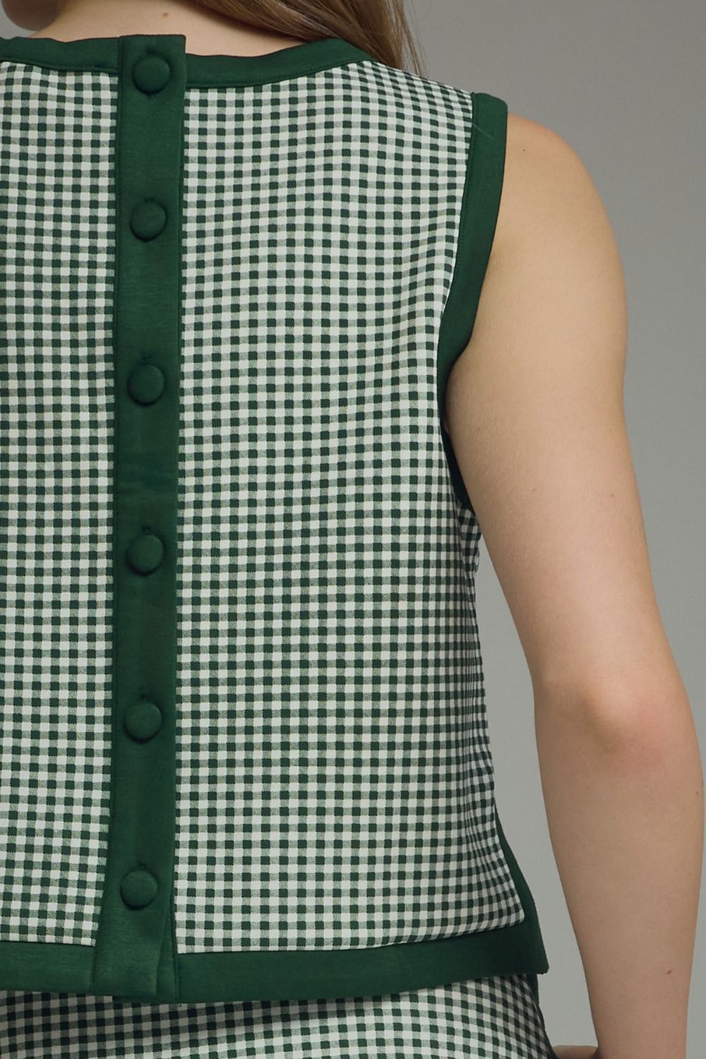 The Tennis Club Gingham Tank Top