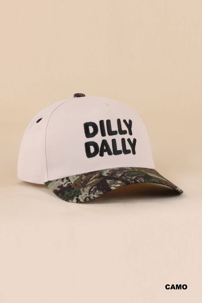 Dilly Dally Two Tone Snapback Hat