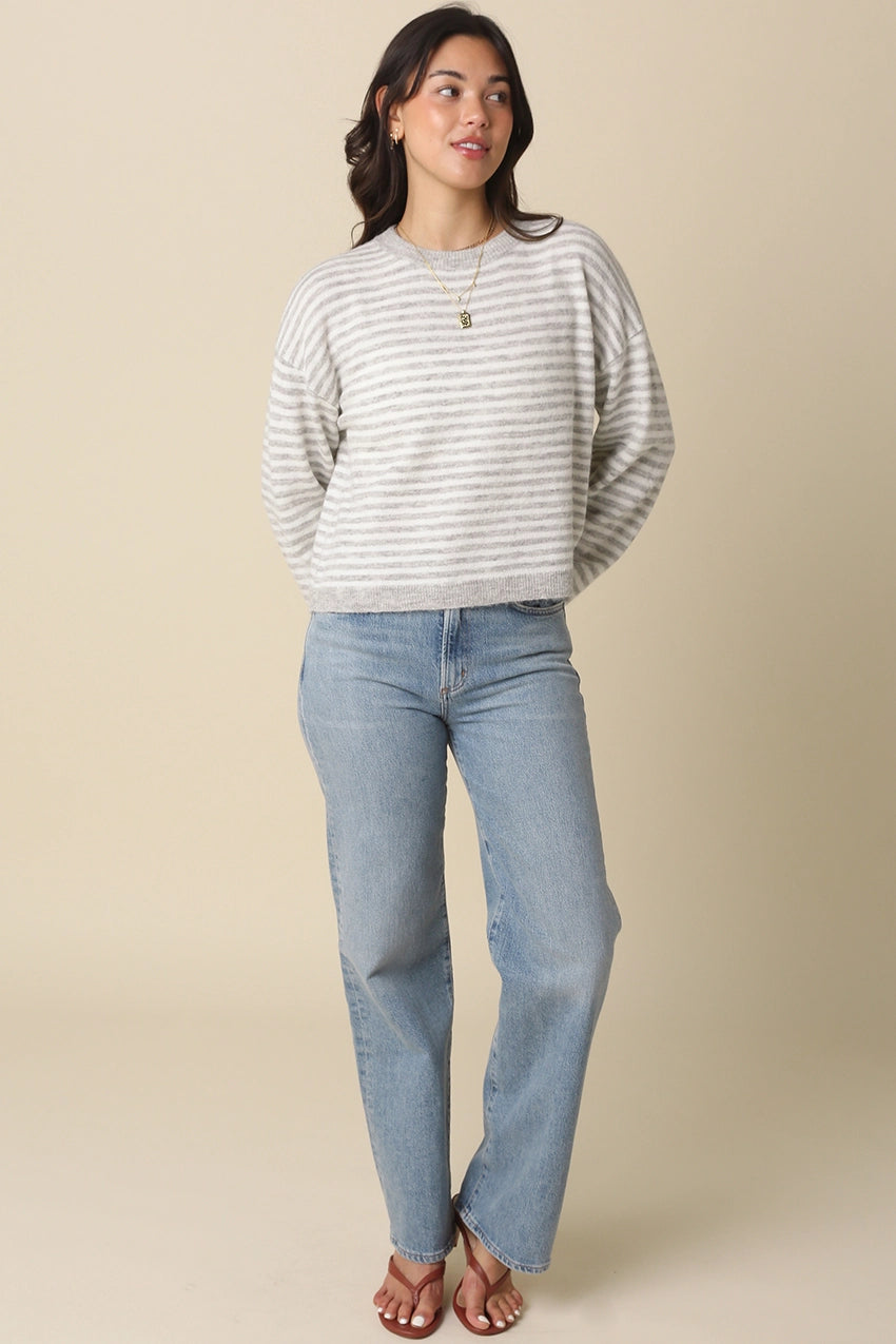 Haley Stripe Knit Top