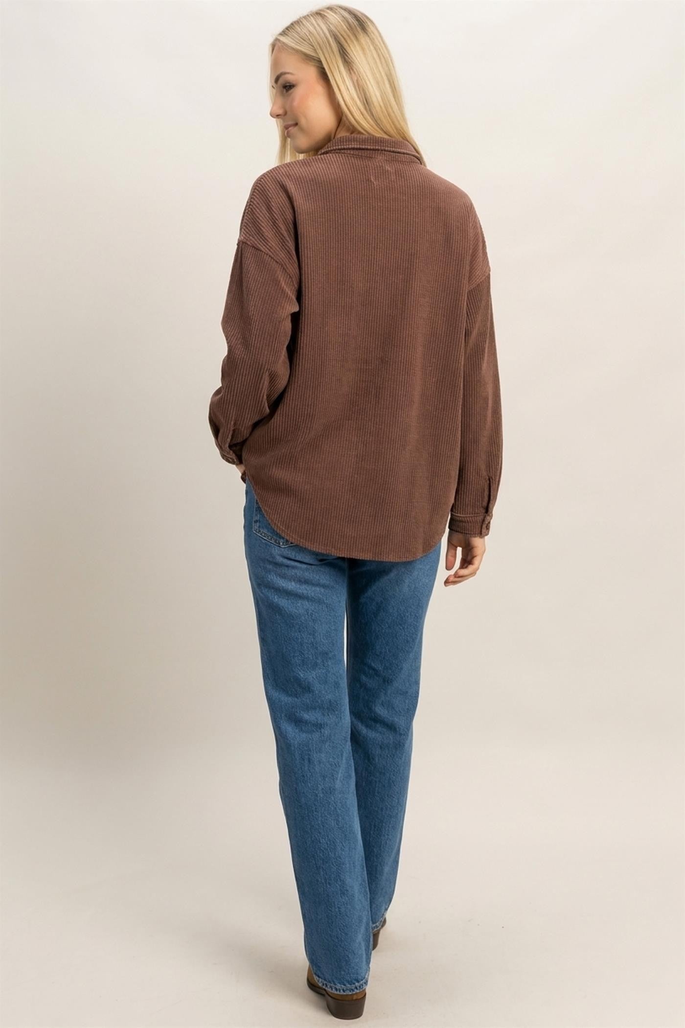 The Mesa Waffle Shacket