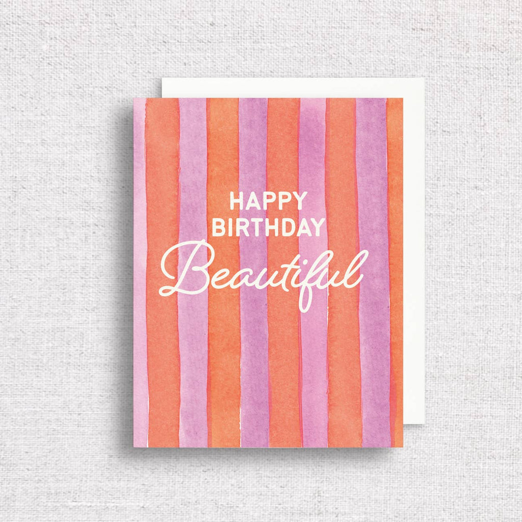Happy Birthday Beautiful Birthday Card