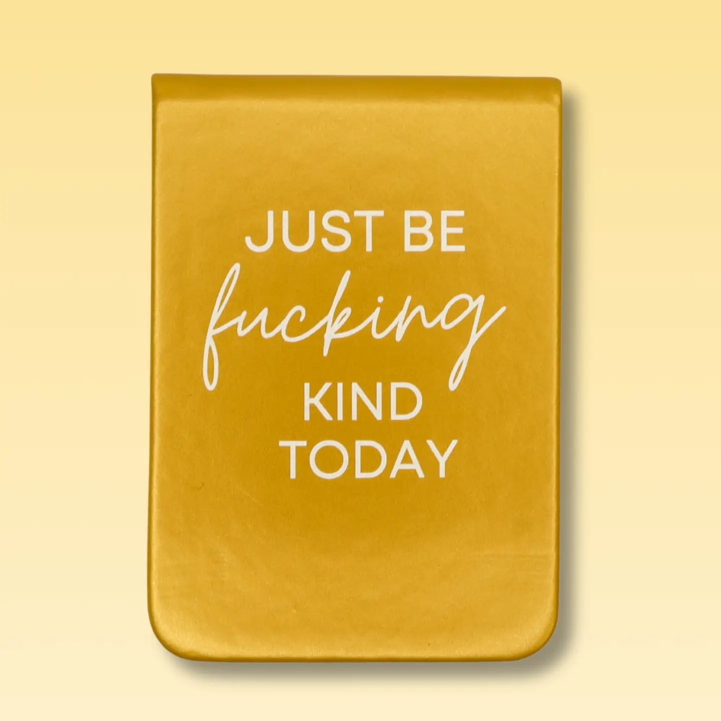 Just Be Fucking Kind Pocket Journal