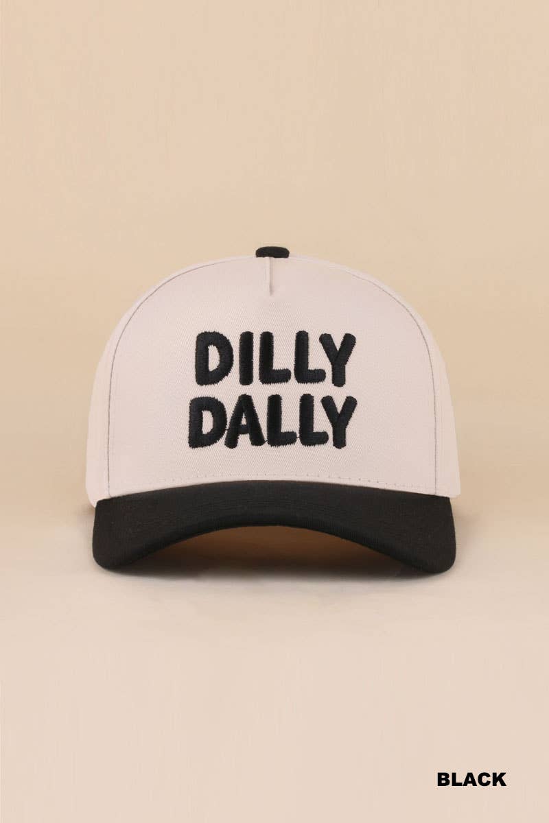 Dilly Dally Two Tone Snapback Hat