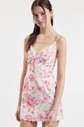 Floral Romance Eyelet Mini Dress
