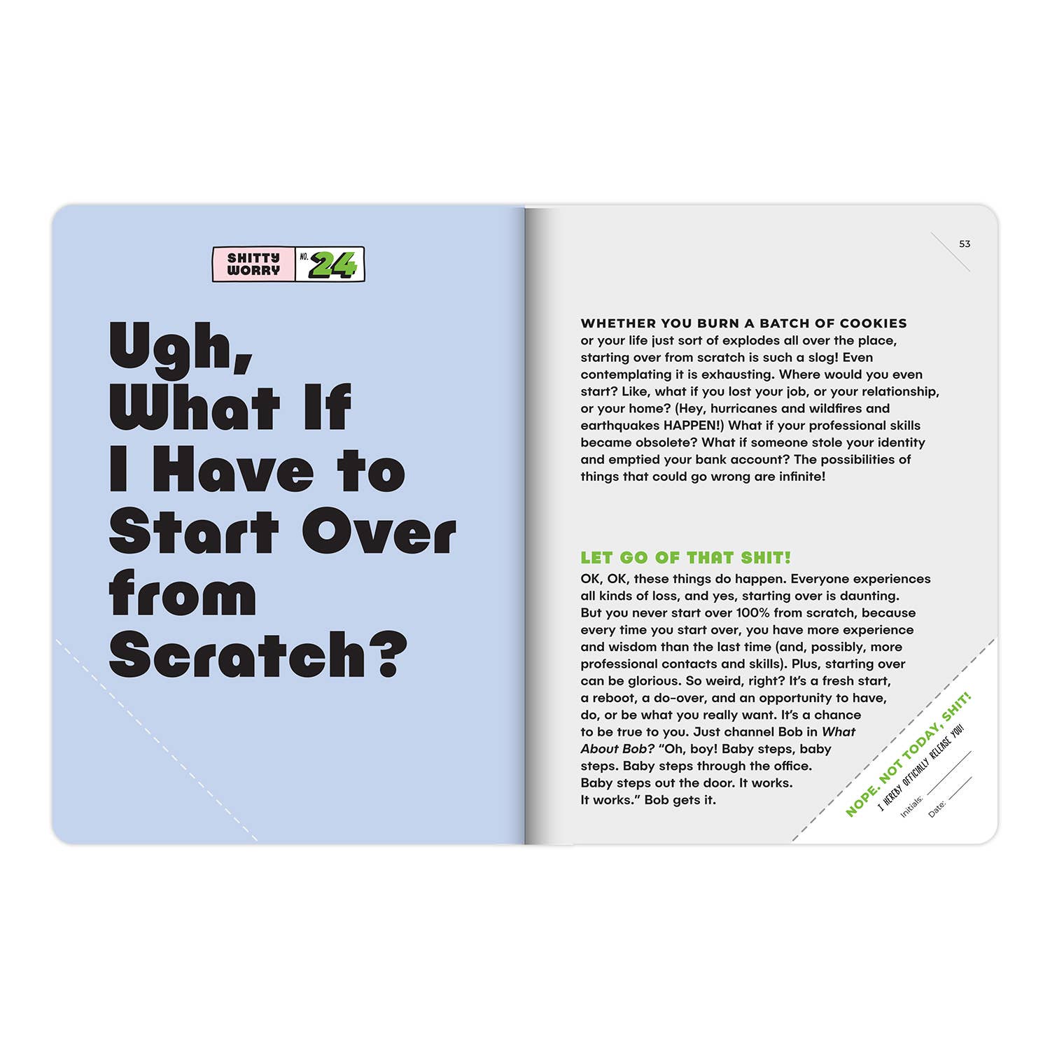 Let Go of That Sh*t Book