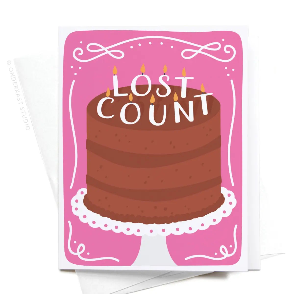 Lost Count Birthday Card