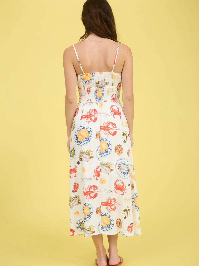 The Seaside Soirée Midi Dress