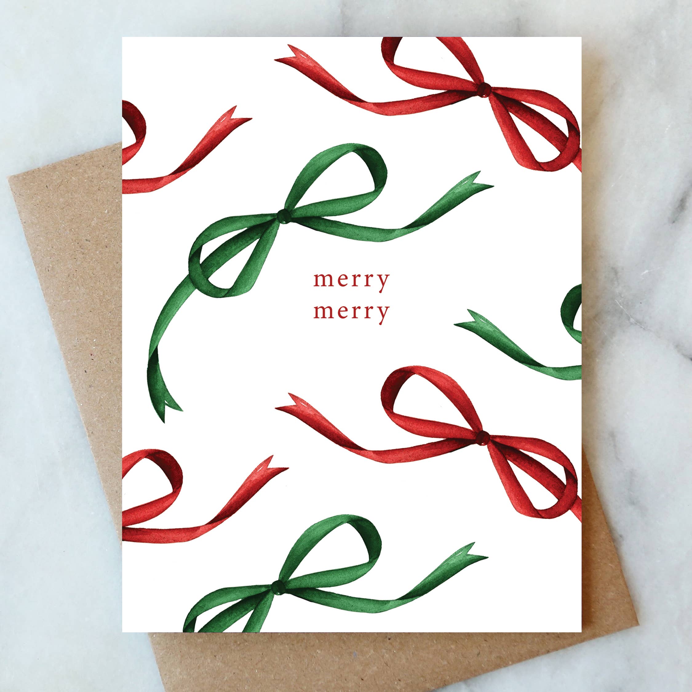 Bows Holiday Holiday Card