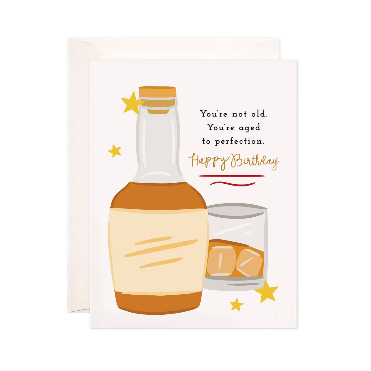 Whiskey Birthday Card