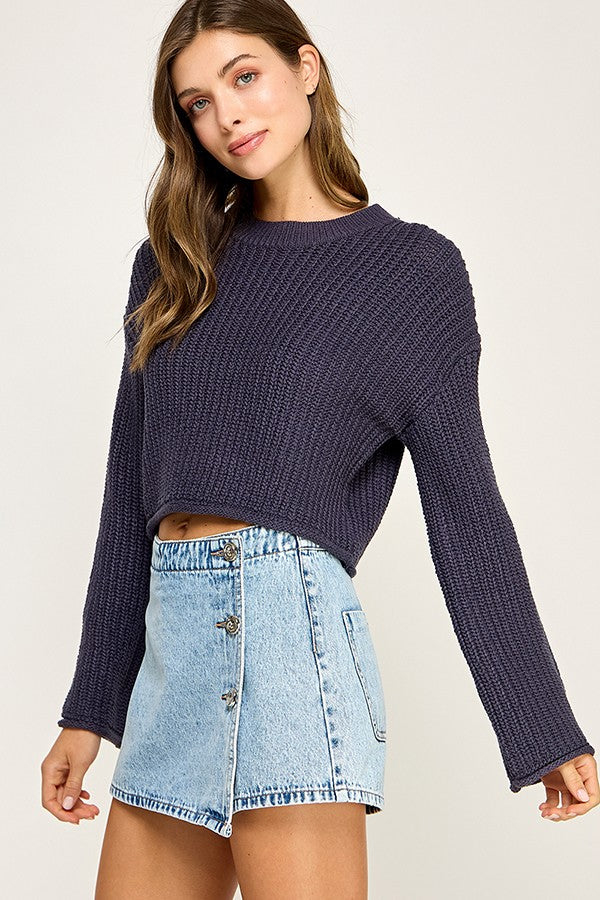 Château Waffle Knit Sweater