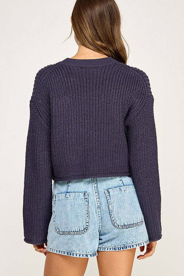 Château Waffle Knit Sweater