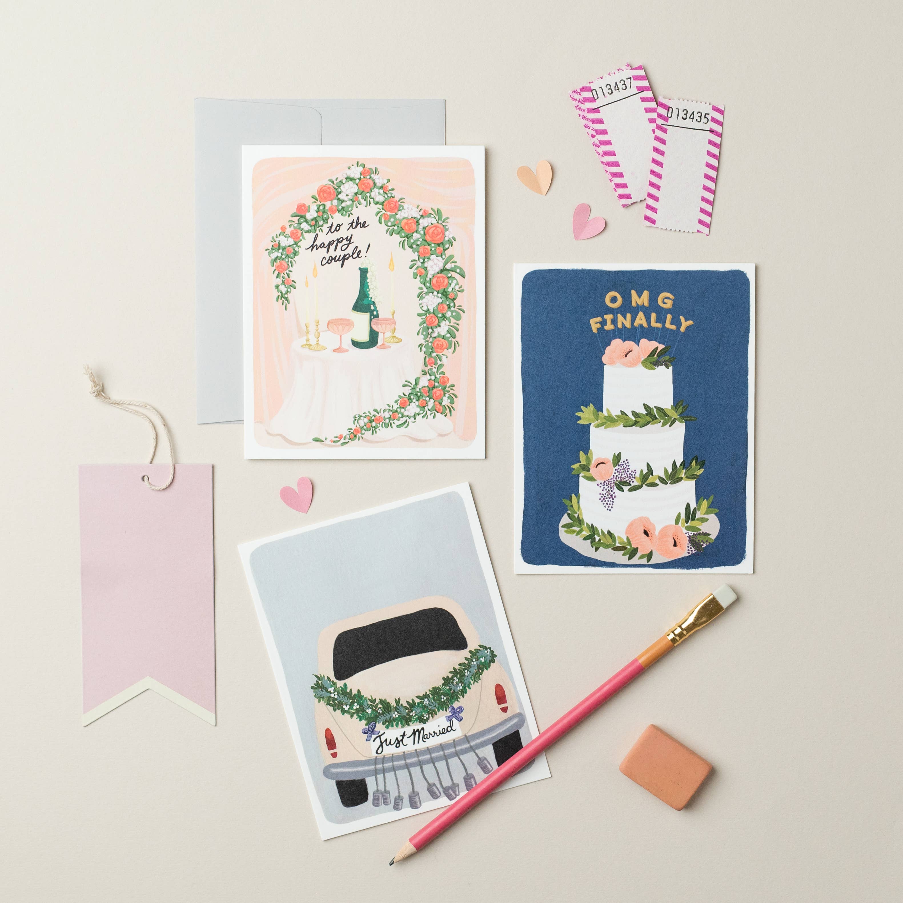 To The Happy Couple Wedding Card