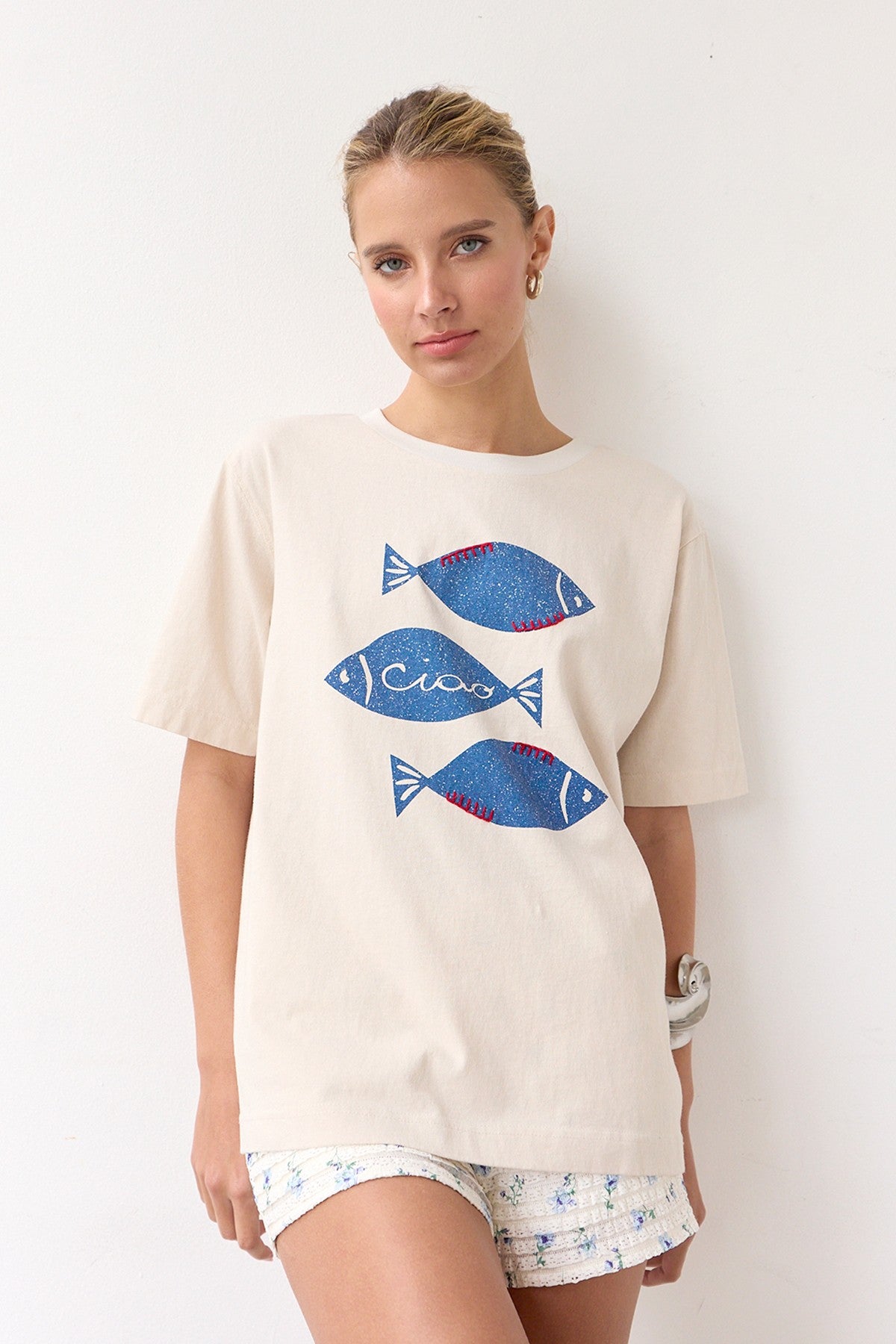 Catch of the Day Stitch Tee